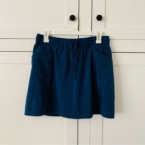 All In Motion Blue Active Pocket Skort Size Medium
